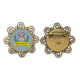 thumbnail image 1 of Logo del Día Mundial sin tobacoo Broche de flores, regalo de joyería para mujeres y niñas Unbranded M, 1 of 3