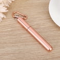 thumbnail image 4 of Portable Stainless Steel Telescopic Reusable Straw with Cleaning Brush for Drinking Coffee Milk TeaPink, 4 of 9