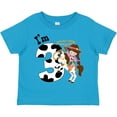 thumbnail image 3 of Inktastic I'm Three-cowgirl Riding Horse Birthday Girls Toddler T-Shirt, 3 of 5