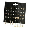 thumbnail image 1 of Juego de Aretes Colgantes para Mujer Hugo Paquete de 20 pares o 30 Estilo02, 1 of 6