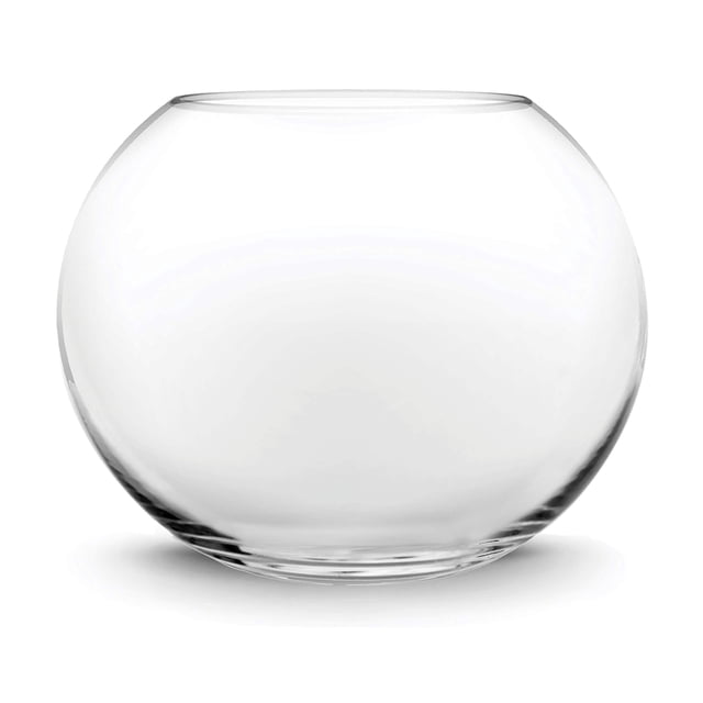 Cuenco de burbujas de vidrio CYS EXCEL, grande, 24 cm de alto, 28 cm de ancho, 11 l