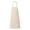 Natural, variant on Q-Tees Butcher Youth Apron, Self-Fabric Neck Strap Kids Chef Apron (Royal, 28"W x 34"L)