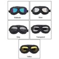thumbnail image 3 of Gafas protectoras retro para motociclista estilo Harley, resistentes a impactos y viento con diseño transpirable, 3 of 7