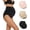 4 Pack. Black + Nude, variant on Seamless Maternity Underwear Over Bump,Plus Size High Waist Pregnancy Panties, Nude + Black, 3X-Large