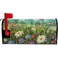 thumbnail image 2 of Wildflowers Spring Magnetic Mailbox Cover Oversized for Garden Yard Outdoor Decorations-25.5" x20.8, 2 of 5