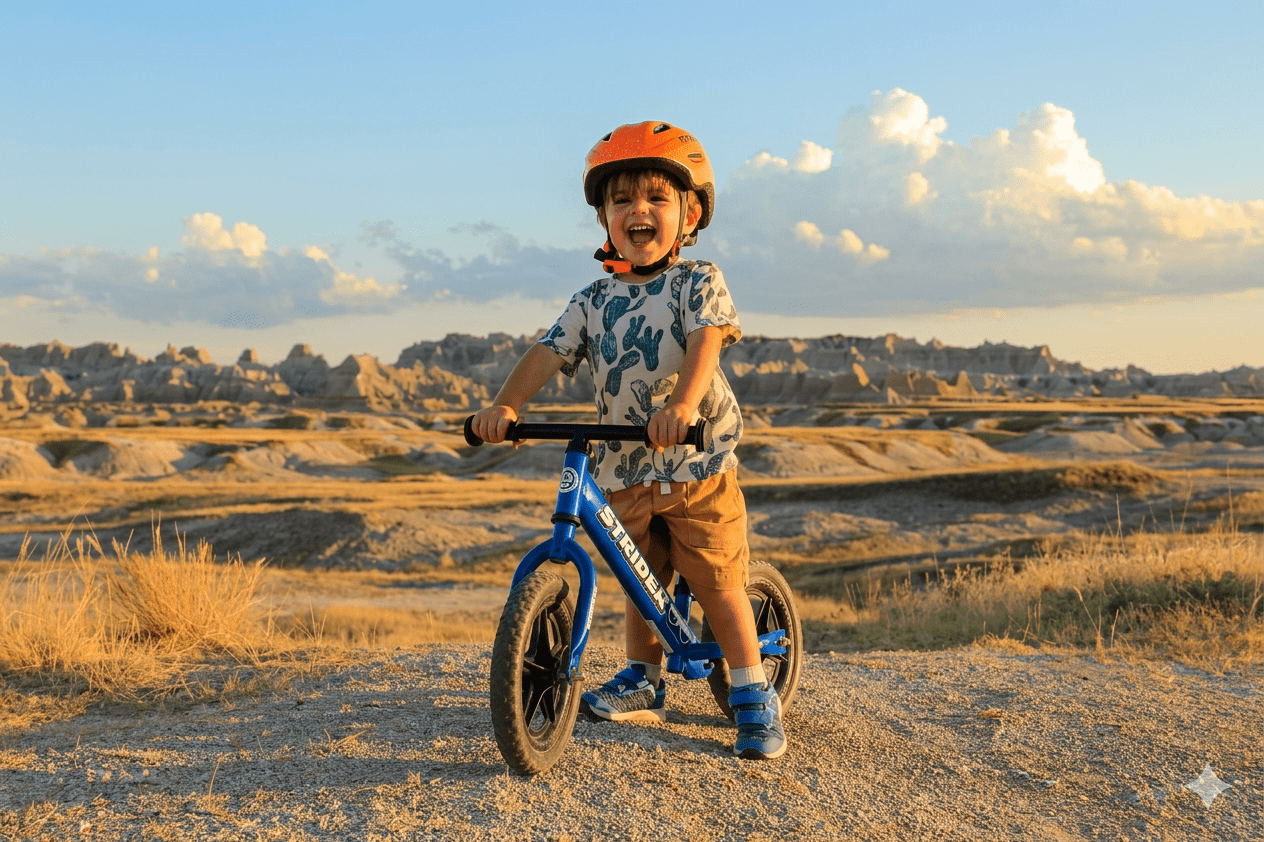 Strider 12 Classic Bike, Blue - No Pedal Balance Bicycle for Kids