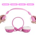 thumbnail image 4 of Kids Headphones, Youth Children Teens Premium Volume Limited Wired Earphones Foldable Wired Over-Ear Headsets Great Gift For School, 4 of 8