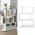 thumbnail image 6 of Leumius 3-Shelf Bookcase,Freestanding Book Shelf, Home Office Bookcase, Storage Shelving Unit for Bedroom, Living Room,White, 6 of 7