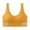Yellow, variant on Tumotour Full Coverage Bras For Women Traceless Without Steel Ring Small Chest Gathering Push Up Comfortable Nursing Thin Bra Breathable Seamless Fitness Yoga Sports Bra