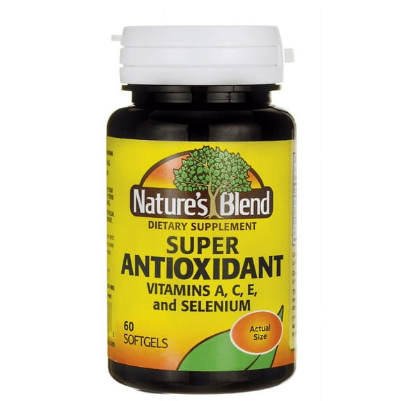 Nature's Blend Super Antioxidant Soft Gels, 60 Ct