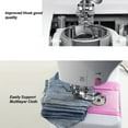 thumbnail image 1 of Mini 12 Stitches Sewing Machine Multifunction Electric double cleaning Replaceable Presser Foot DIY Crafting Mending Knitting Machine, 1 of 9