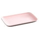 thumbnail image 2 of Platos rectangulares de plástico | Bandeja de snacks de gran capacidad, bandeja de fruta, barbacoa y plato de salchicha Hot Pot | Duradero, fácil de limpiar, versátil 24,5x14,5 cm, 2 of 8