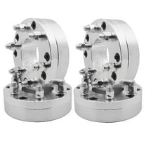 Hex Autoparts 4PCS 2" 5x5.5 to 6x5.5 Conversion Wheel Spacers Adapter 14x1.5 Thread Pitch