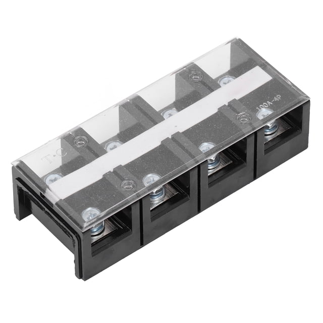 FLAMEEN Screw Terminals, Terminal Block AC600V With Cover For Automotive Power Distribution Wiring