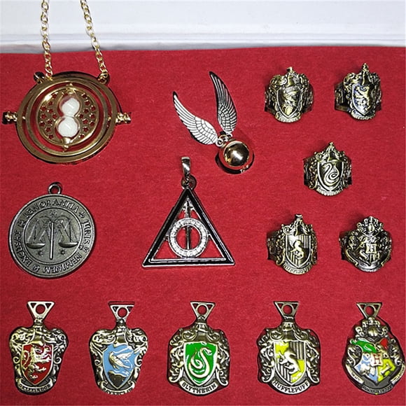Juego de varita mágica con collar y llavero de regalo