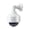 White, variant on Dpityserensio Solar Dummy Fake Camera Security Outdoor,Solar Powered Simulated Surveillance Cameras with 1 Flashing Red LED Light,Fake Dome Camera for Home Garden Supplies