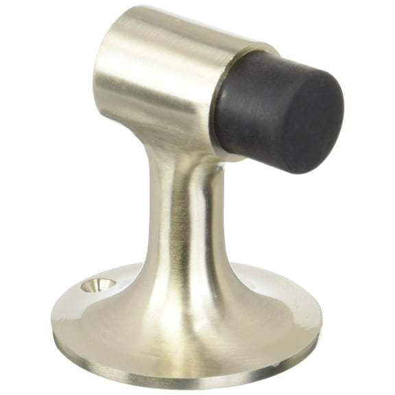 Ives FS444 3" Height Cast Brass Floor Door Stop, Satin Nickel