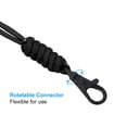 thumbnail image 5 of Uxcell Neck Lanyard Badge Lanyards Long Strap ID Card Holder Keychains Black, 5 of 7