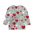 thumbnail image 4 of Lovzfmll Haut Graphique à Manches 3/4 pour Garçons et Filles, Col Rond, Décontracté pour Petites Filles 110, 4 of 5