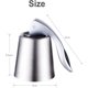 thumbnail image 3 of Freshness Belt Handle Wine Stopper (2 Pack Wine Stoppers), Stainless Steel Wine Bottle Stopper Protector, Reusable Vacuum Rubber Sealing Device, 3 of 5