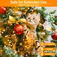 thumbnail image 4 of Luces navideñas Nielfoi 600 LED 200 m, 8 modos, resistentes al agua, 4 of 9