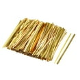 thumbnail image 5 of Uxcell Twist Ties 2.4" Plastic Coated Iron Closure Tie for Tying Bread, Candy, Cookies, Gift Bags Golden 500pcs, 5 of 5