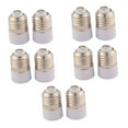 thumbnail image 3 of Adaptador de casquillo 10x E27 , casquillo de bombilla de tornillo, accesorios de iluminación universales y duraderos, adaptador de lámpara de, 3 of 9