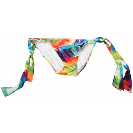 ABS Allen Schwartz Women's Fashion Swim Bottom Multicolored Bikini Bottom (Best Swimming For Abs)