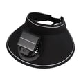 thumbnail image 2 of Protección UPF 50+ del sombrero solar alimentado por el sombrero solar – tapa portátil portátil recargable de 3 velocidades ajustable, ala ancha, beige/rosa/negro, de una pieza, 2 of 6