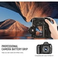 thumbnail image 2 of NEEWER BG-E20 Battery Grip Replacement Compatible with Canon 5D Mark IV DSLR Camera, Vertical Battery Holder Grip, 2 of 5