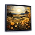 thumbnail image 2 of Designart "Prairies Dreams painting" Landscapes Floater Framed Canvas Art Print, 2 of 7