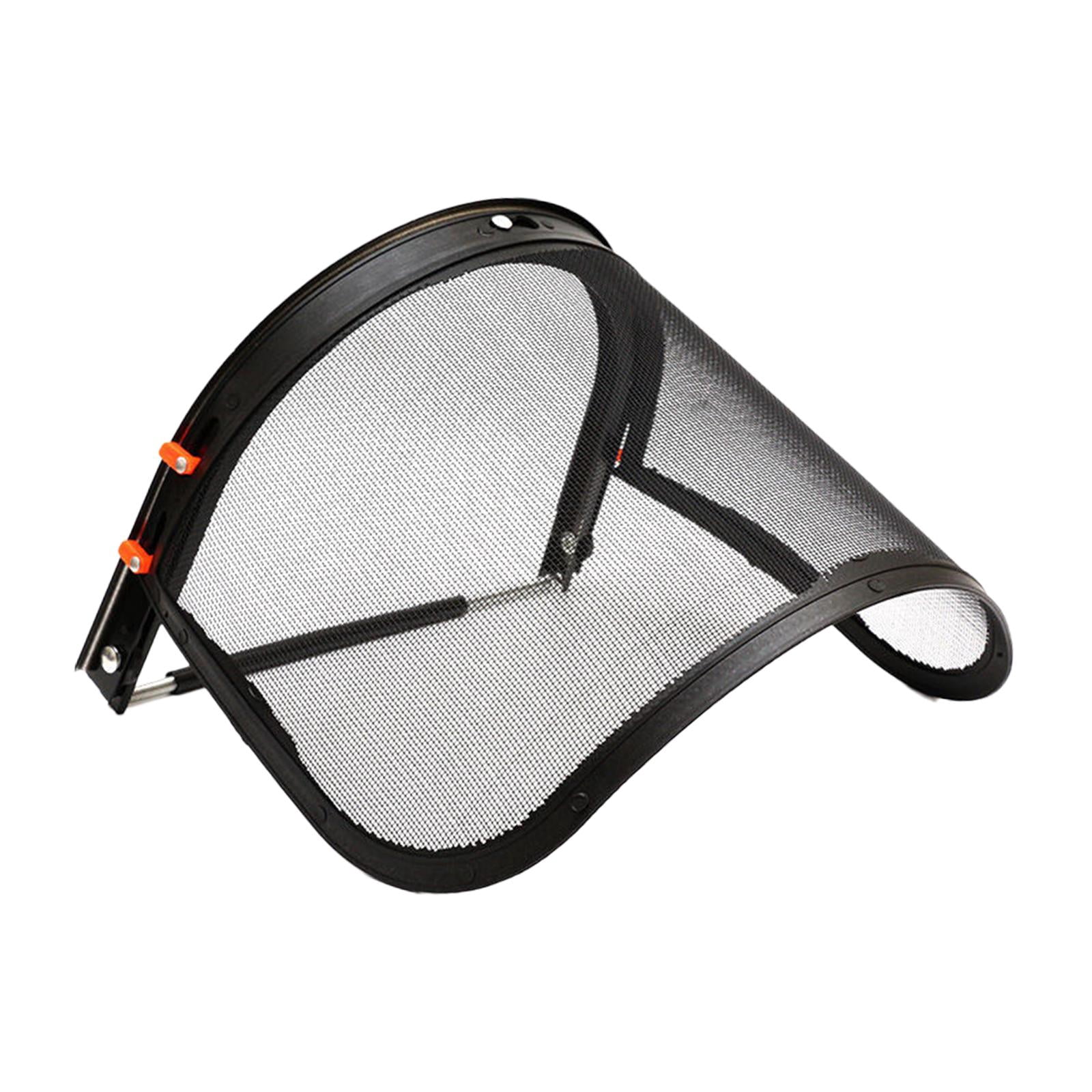 figatia 2xFace and Bracket Combo for Full Brim Hard Hats Black Metal Wire Visor