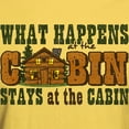 thumbnail image 3 of CafePress - Happens At The Cabin Light T Shirt - Men's Classic Graphic T-Shirt, 3 of 4