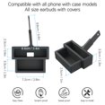 thumbnail image 3 of Mobile Phone Holder Replacement for Peloton Bike & Bike+ Aluminium Cell Phone & Earphone, 3 of 8