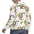 thumbnail image 6 of Salouo Snake And Moon Pattern Men's Fall Hoodie Sweatshirt,Sport Hoodie with Pockets for Men Pullover Casual Hooded Sweatshirt-Large, 6 of 7