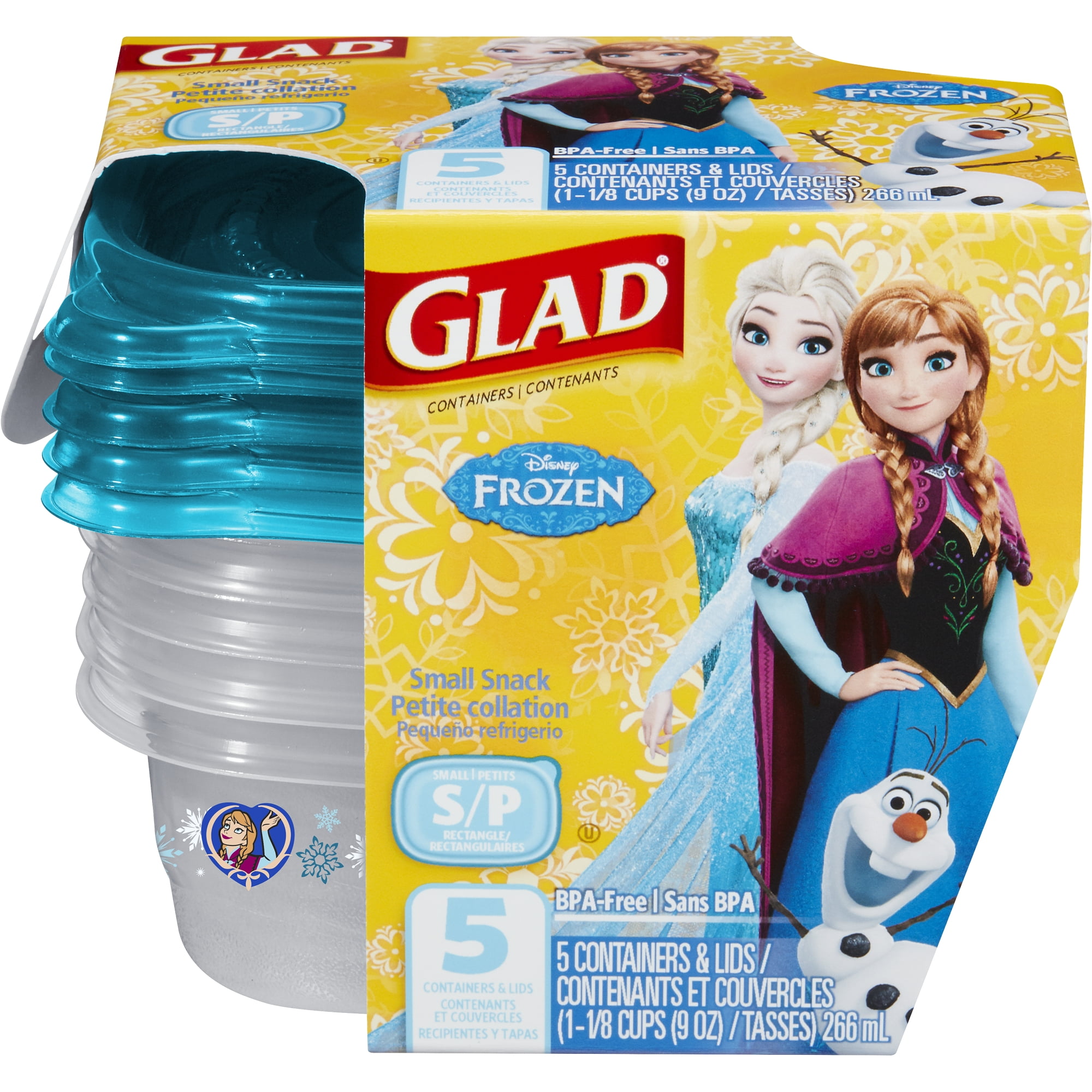 Gladware Small Snack Frozen 9oz 6 5ct