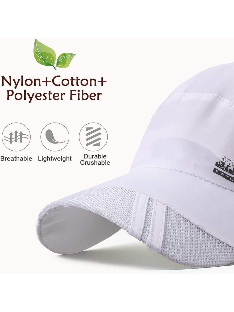 Breathable Sweat-Wicking Ball Cap with Adjustable Closure Amazon.com: UVCoolix™ Cooling Sweatband Baseball Cap  main image 4