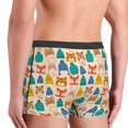 thumbnail image 4 of KLL Small Animals with Knit Hat Pattern Men's Cotton Boxer Briefs Underwear-Large, 4 of 7