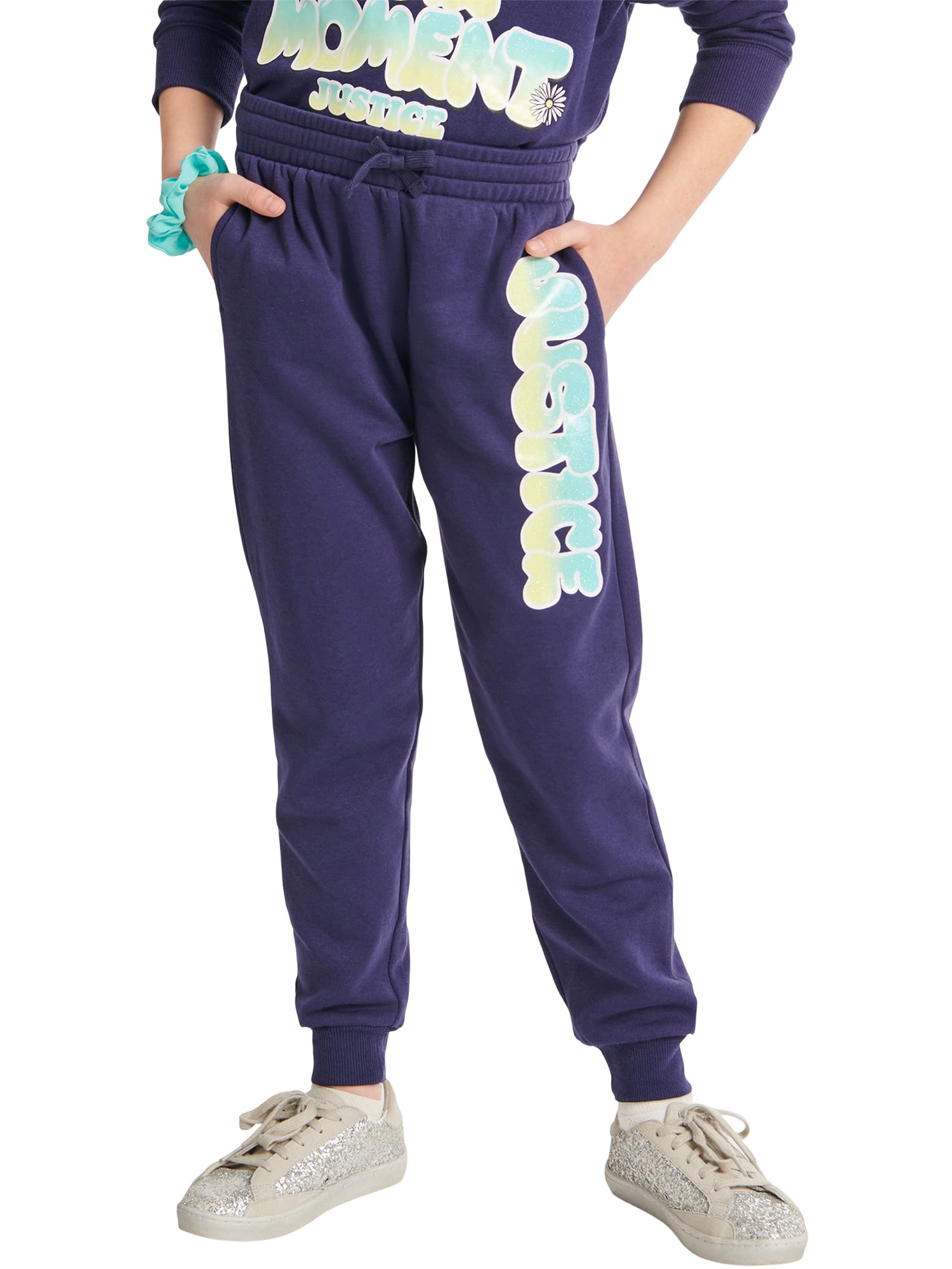 Justice Girls Fleece Jogger, Sizes XS-XLP