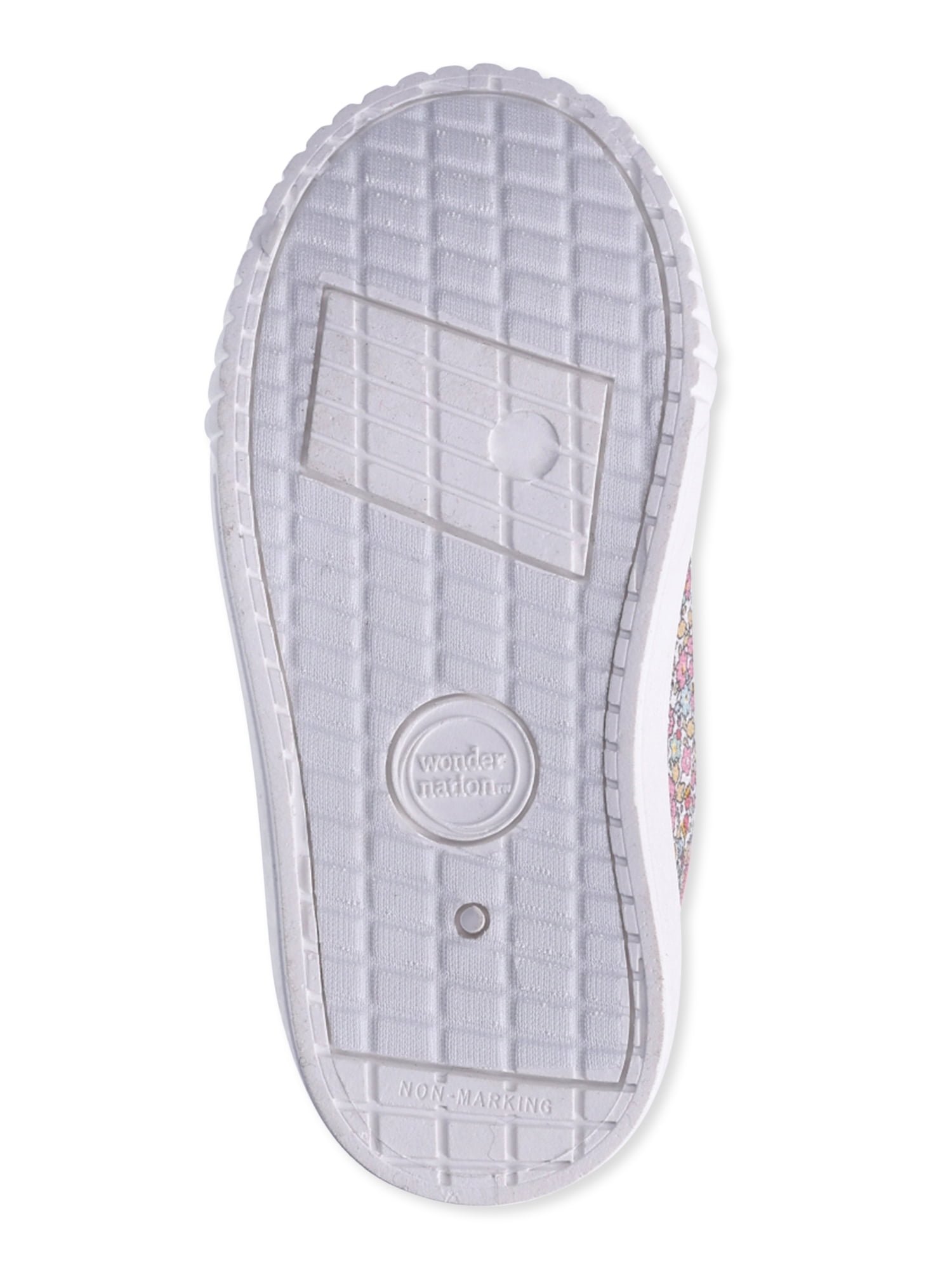 Wonder Nation Baby & Toddler Kids Two-Strap Bump Toe Sneakers