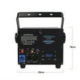 thumbnail image 2 of Zilai 3W RGB Animation Stage Lights For Party Wedding Bar Club DMX512 Control, 2 of 7
