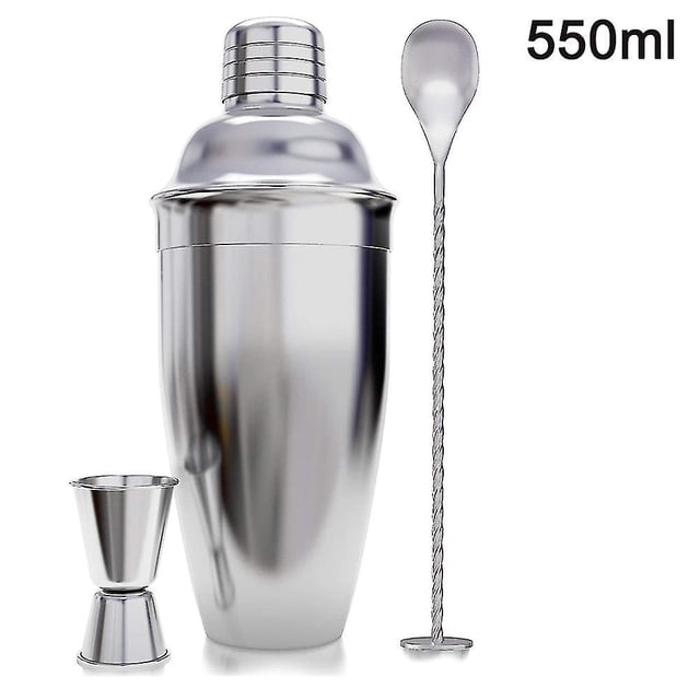 Sistema de la coctelera, mezclador del cóctel de 3 piezas, hecho del acero inoxidable