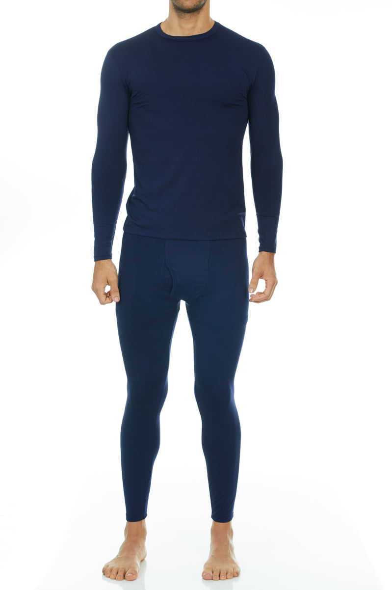 MANCYFIT Thermal Underwear for Men Long Johns Set Fleece Lined Ultra Soft 