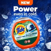 Tide Power Pods Laundry Detergent Packs with Febreze, Botanical Rain, 45 Count