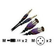 Monster Cable DJ M DJ-CMX-2M - Audio cable - XLR3 male to stereo jack male - 6.6 ft - shielded
