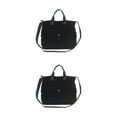 thumbnail image 1 of VONKY Sturdy And Durable Shoulder Bags--Versatility For On--go Lifestyle Wide black 2Set, 1 of 6