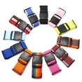 thumbnail image 2 of 2M Rainbow Password Lock Packing Luggage Bag with Luggage Strap 3 Digits A5, 2 of 6