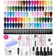 thumbnail image 1 of Kit de esmaltes de uñas en gel Beetles Gel con luz UV, 97 unidades, 45 colores, 1 of 6