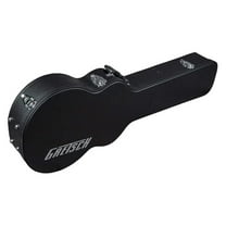 Gretsch G2655T Streamliner Hollowbody Guitar Case - Black - Durable Plywood Construction with Plush Interior & Latches