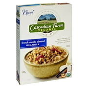 Cascadian Farm Granola, French Vanilla Almond, 13 OZ (Pack of 6)
